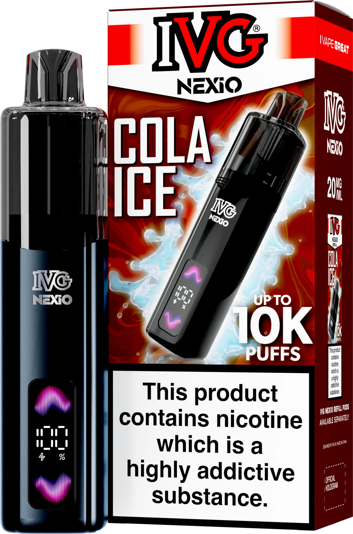 IVG NEXIO 10K KIT COLA ICE (5)