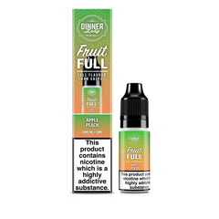 DINNER LADY 10ML NIC SALT FRUIT FULL APPLE PEACH (10)