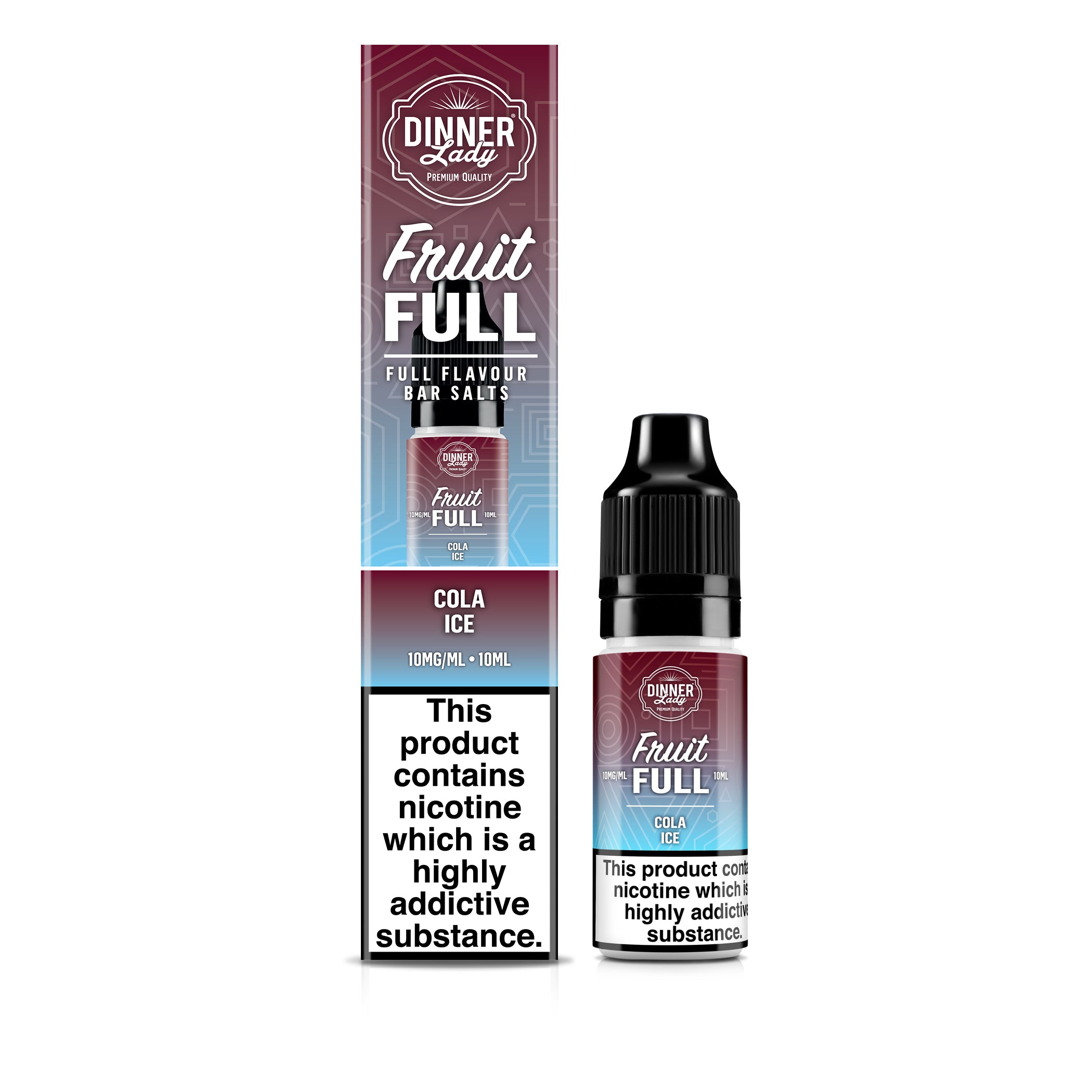 DINNER LADY 10ML NIC SALT FRUIT FULL COLA ICE (10)