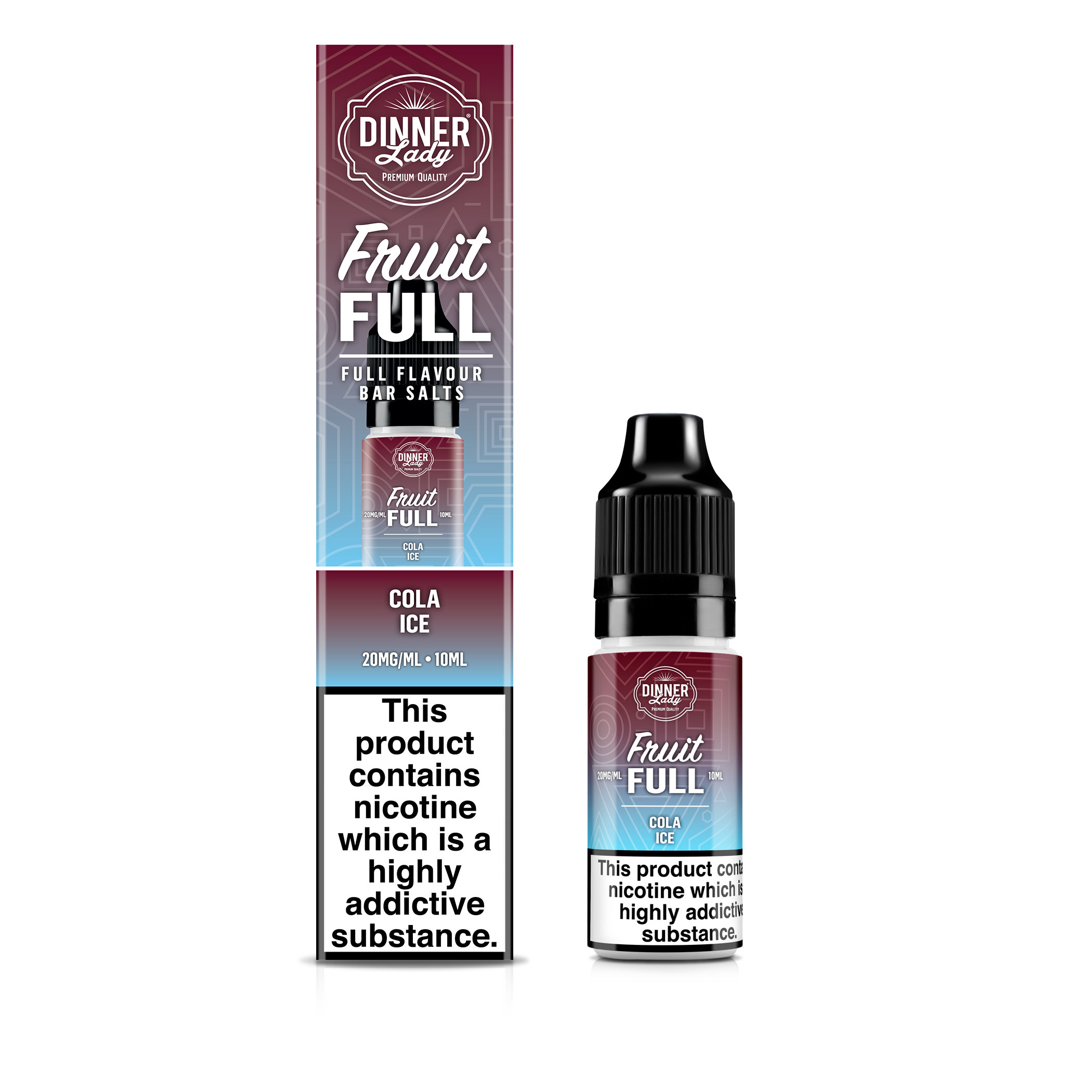 DINNER LADY 10ML NIC SALT FRUIT FULL COLA ICE (10)
