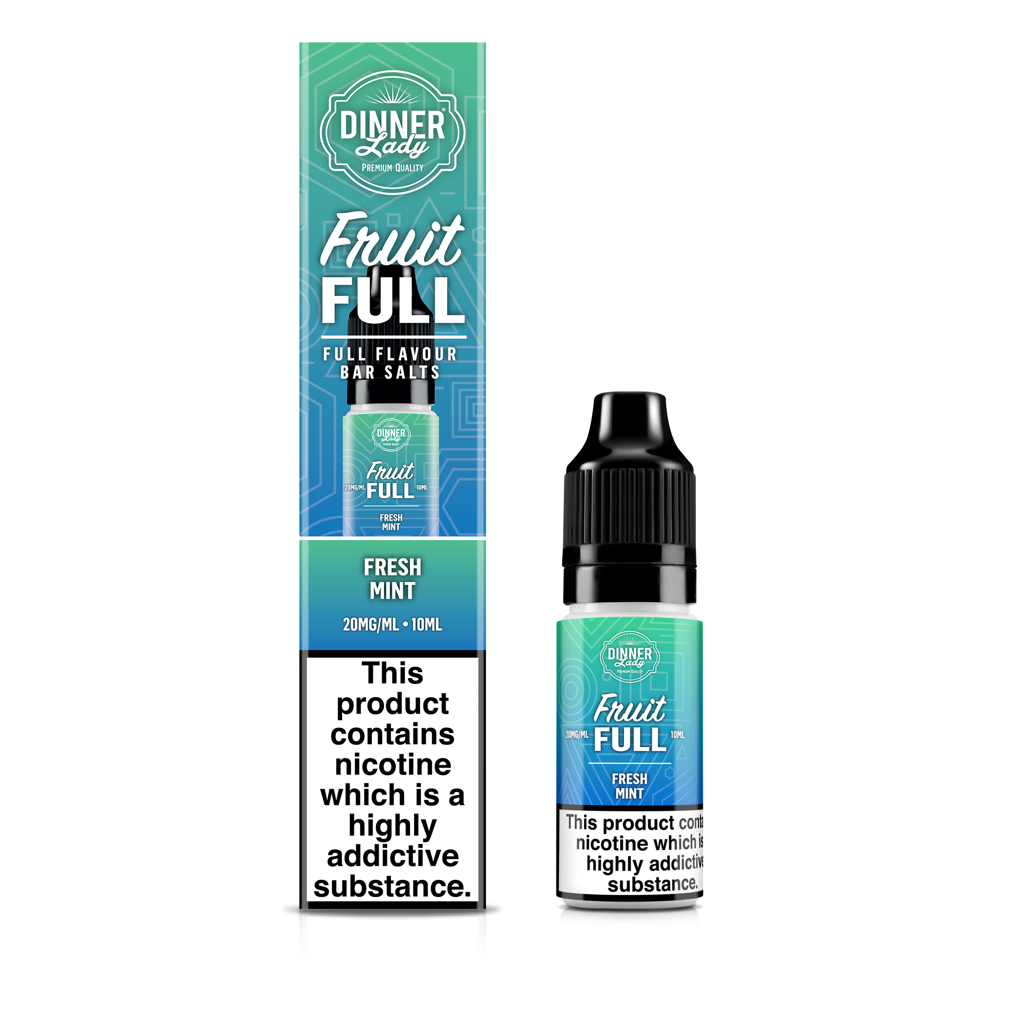 DINNER LADY 10ML NIC SALT FRUIT FULL FRESH MINT (10)