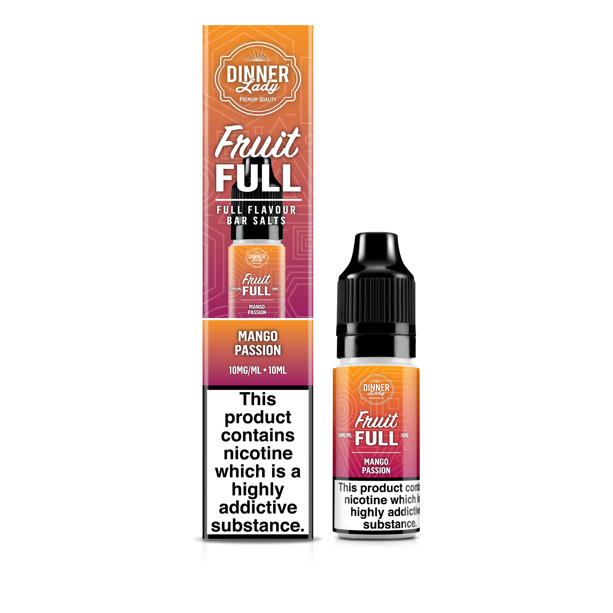 DINNER LADY 10ML NIC SALT FRUIT FULL MANGO PASSION (10)