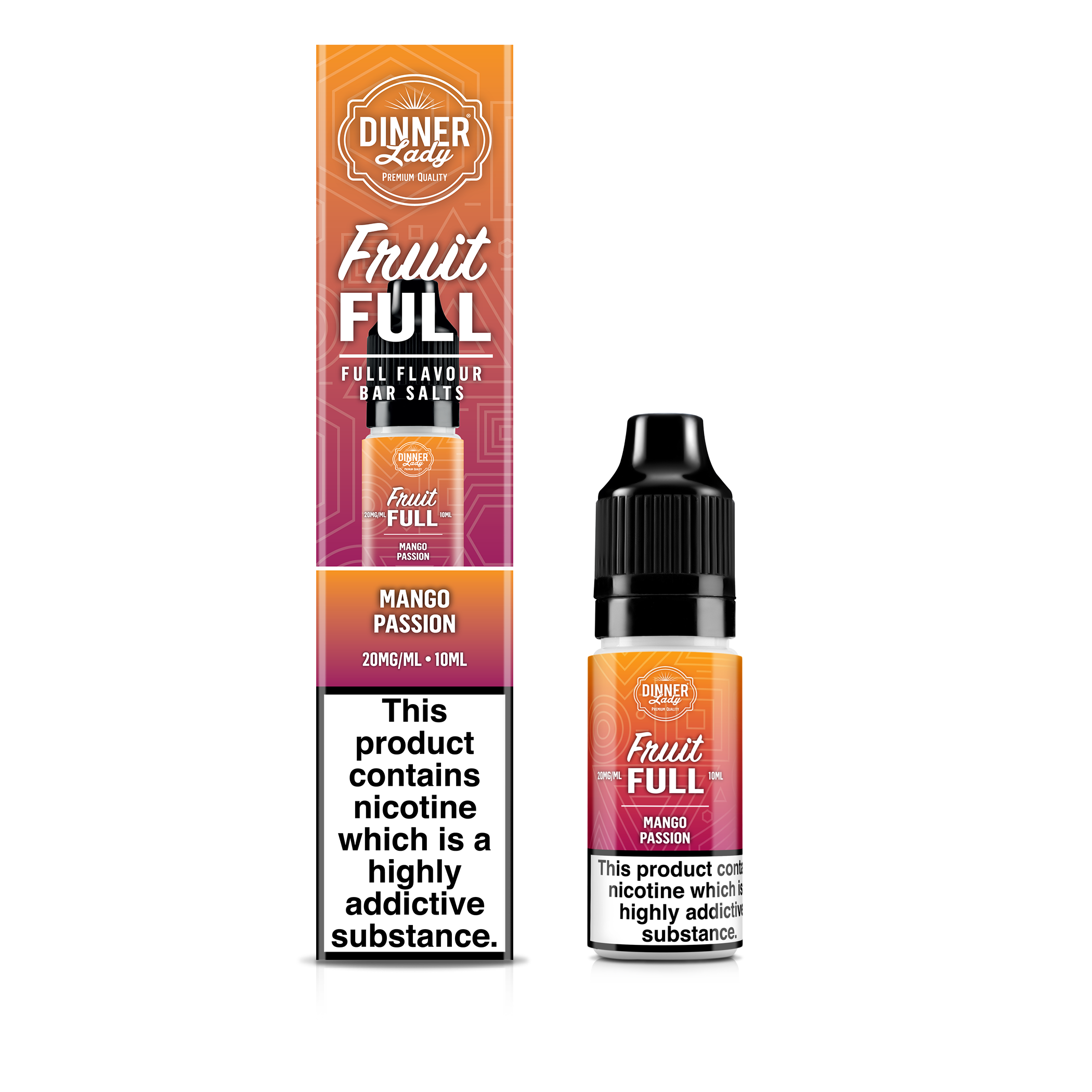 DINNER LADY 10ML NIC SALT FRUIT FULL MANGO PASSION (10)