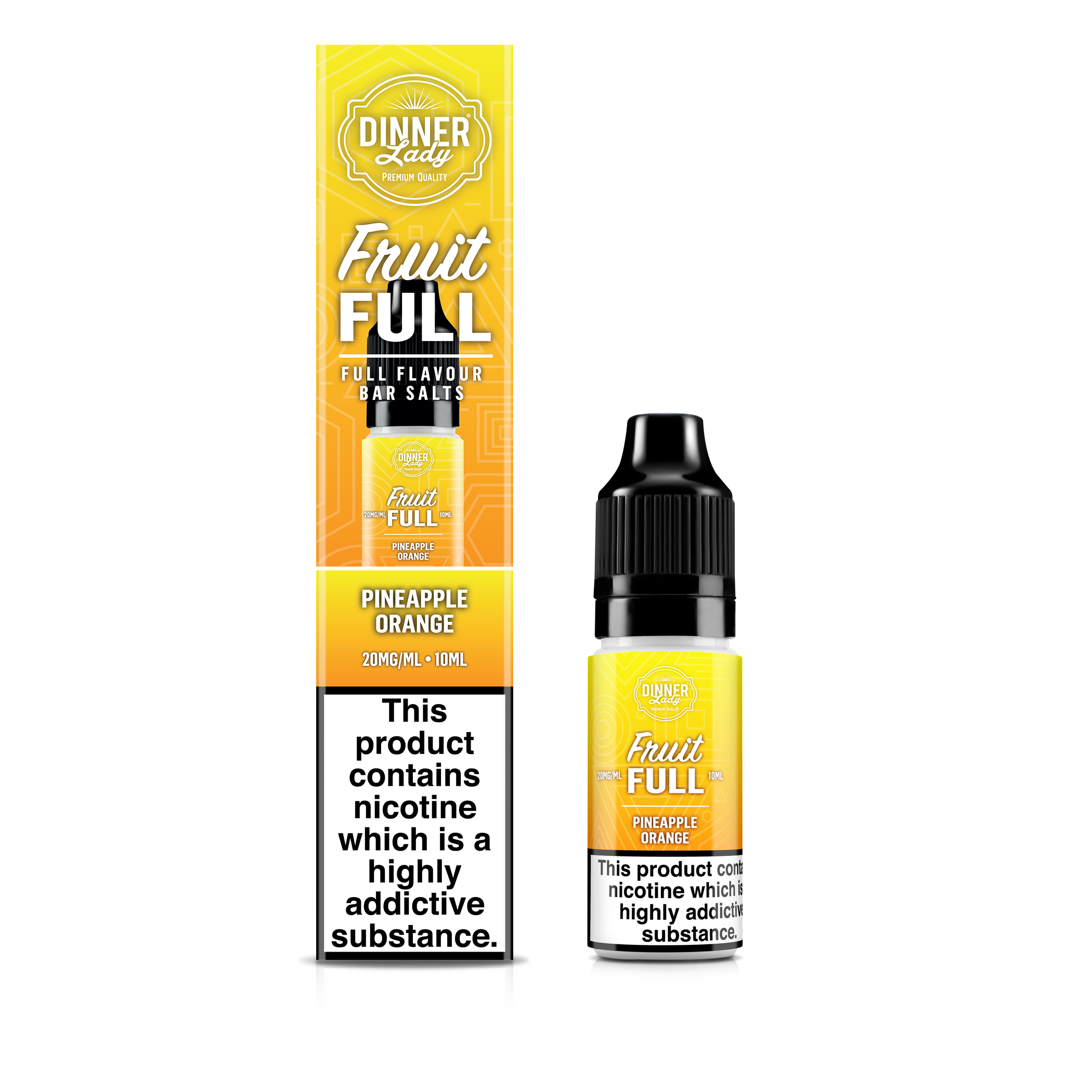 DINNER LADY 10ML NIC SALT FRUIT FULL PINEAPPLE ORANGE (10)