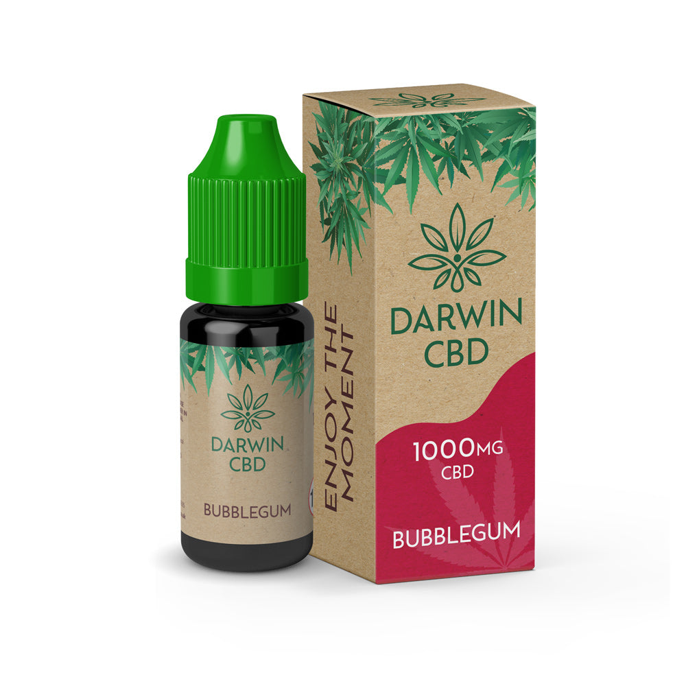 DARWIN CBD 10ML 1000MG – BUBBLEGUM