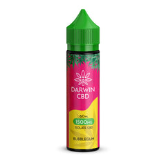 DARWIN CBD 60ML 1500MG – ISOLATE CBD – BUBBLEGUM