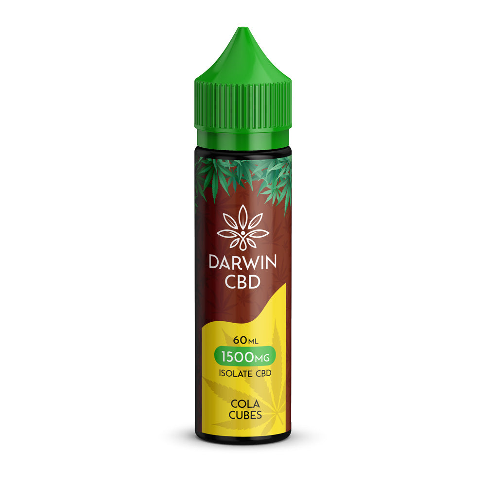 DARWIN CBD 60ML 1500MG – ISOLATE CBD – COLA CUBES