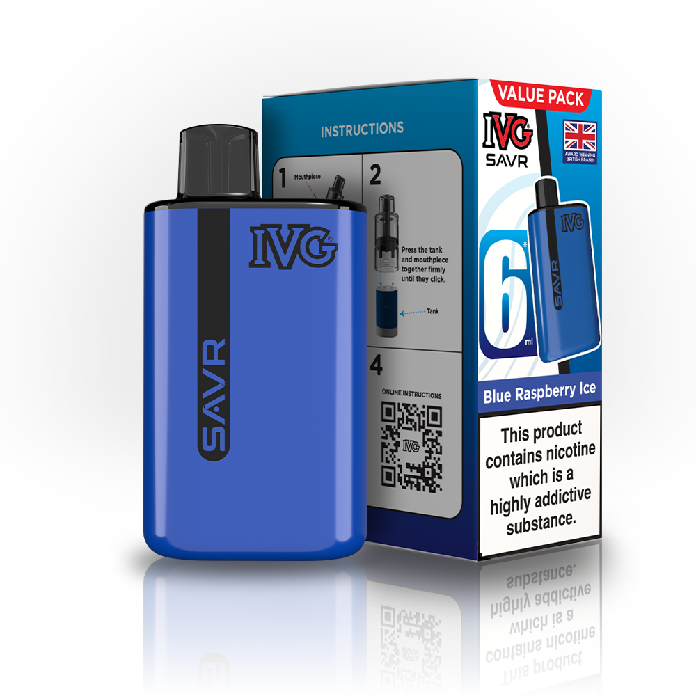 IVG SAVR 3K KIT BLUE RASPBERRY ICE (5)