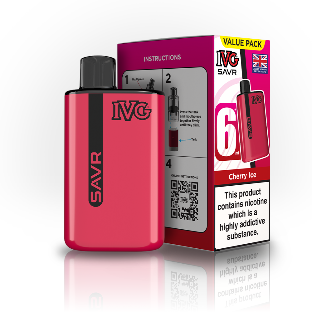 IVG SAVR 3K KIT CHERRY ICE (5)