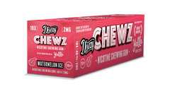 DOOZY CHEWZ NICOTINE CHEWING GUM WATERMELON ICE (10)