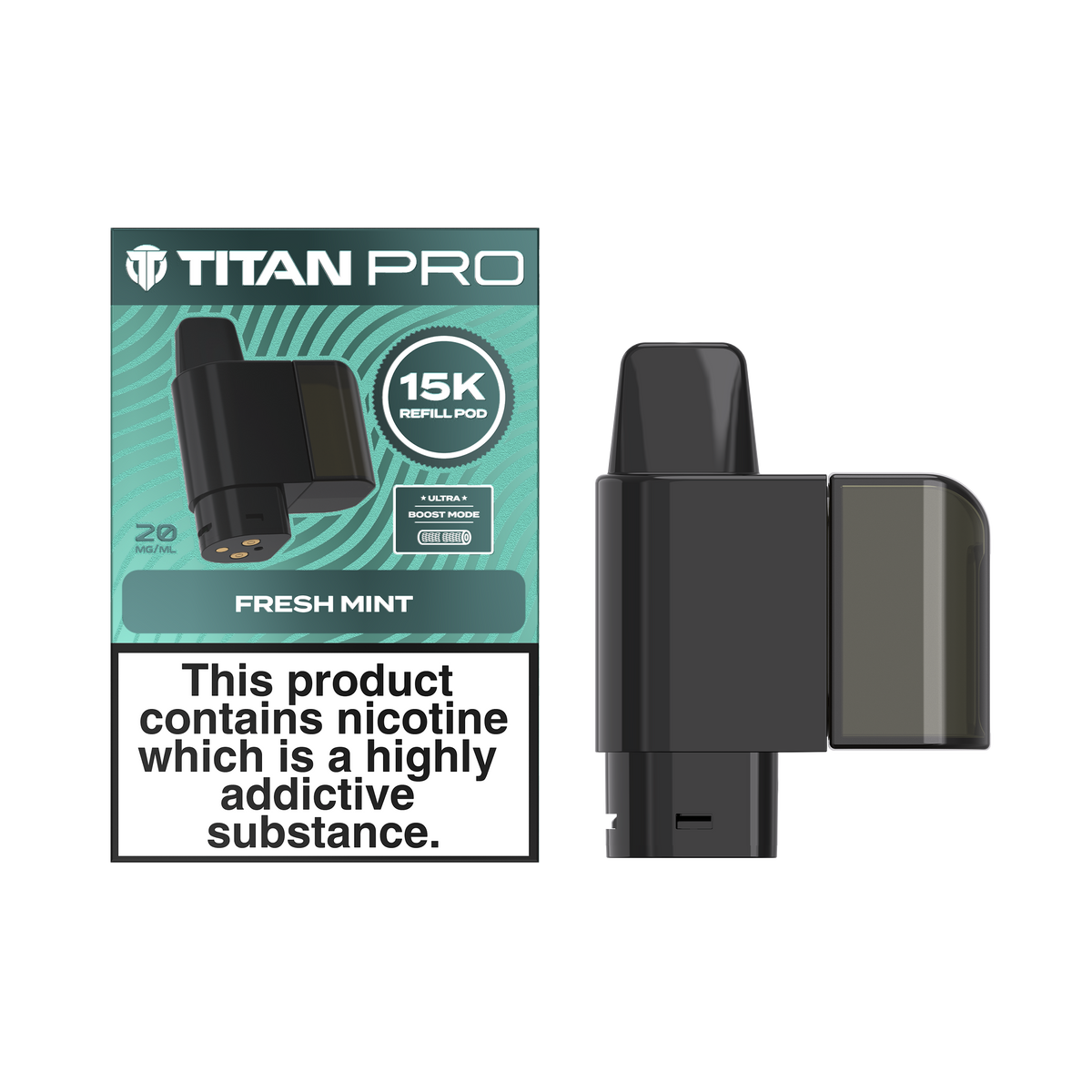 TITAN PRO REFILL FRESH MINT (5)