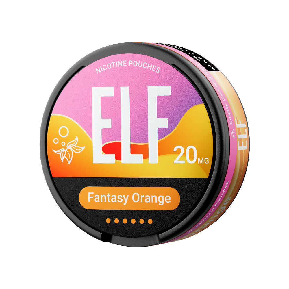 ELF 20MG NICOTINE POUCHES FANTASY ORANGE (10)