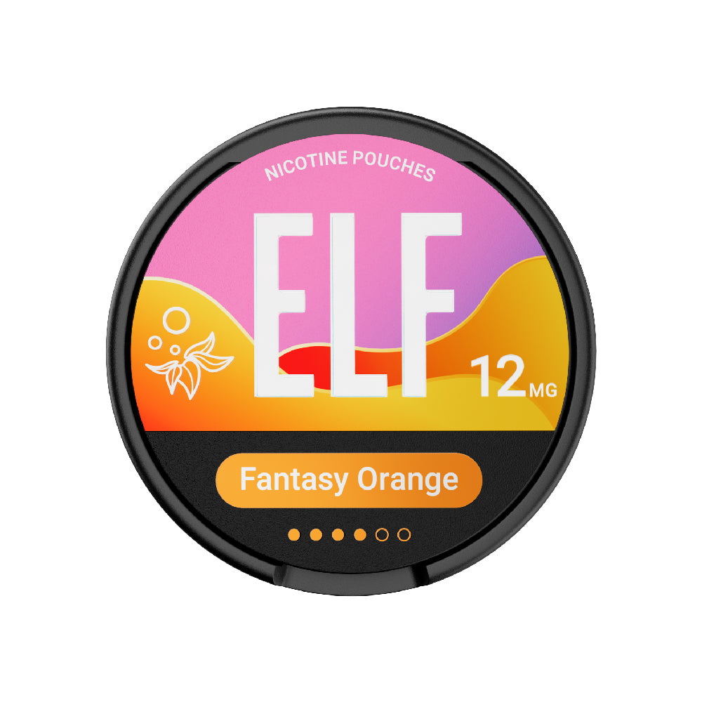 ELF 12MG NICOTINE POUCHES FANTASY ORANGE (10)