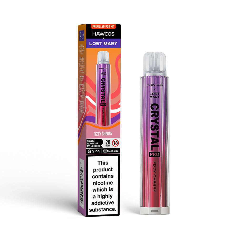 HAWCOS x LOST MARY HX600 KIT FIZZY CHERRY (10)