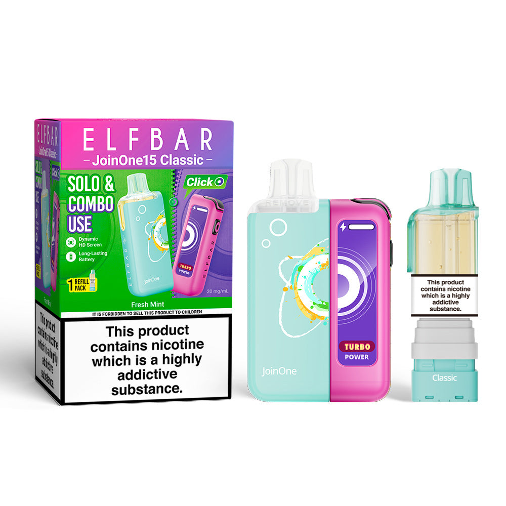 ELFBAR JOINONE KIT FRESH MINT (5)