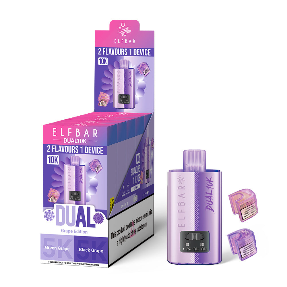 ELFBAR DUAL10K GRAPE EDITION (5)