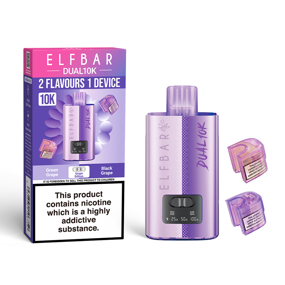 ELFBAR DUAL10K GRAPE EDITION (5)