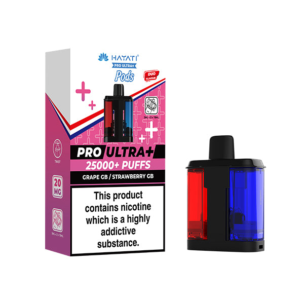 HAYATI PRO ULTRA 25K POD GRAPE GB / STRAWBERRY GB (5)
