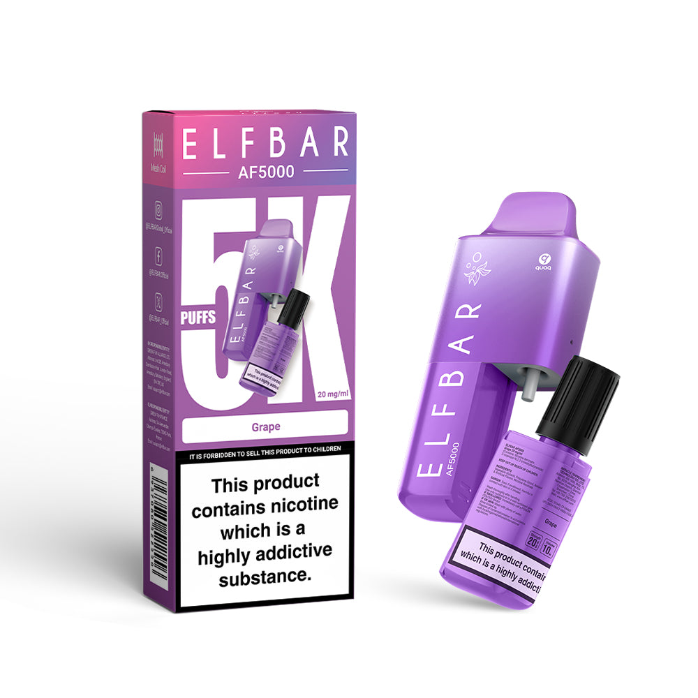 ELFBAR AF5000 GRAPE (5)