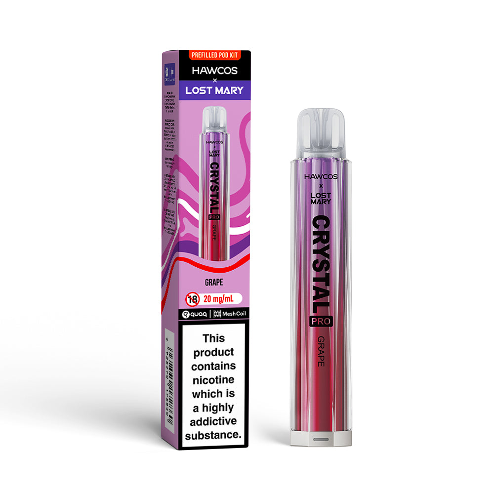 HAWCOS x LOST MARY HX600 KIT GRAPE (10)