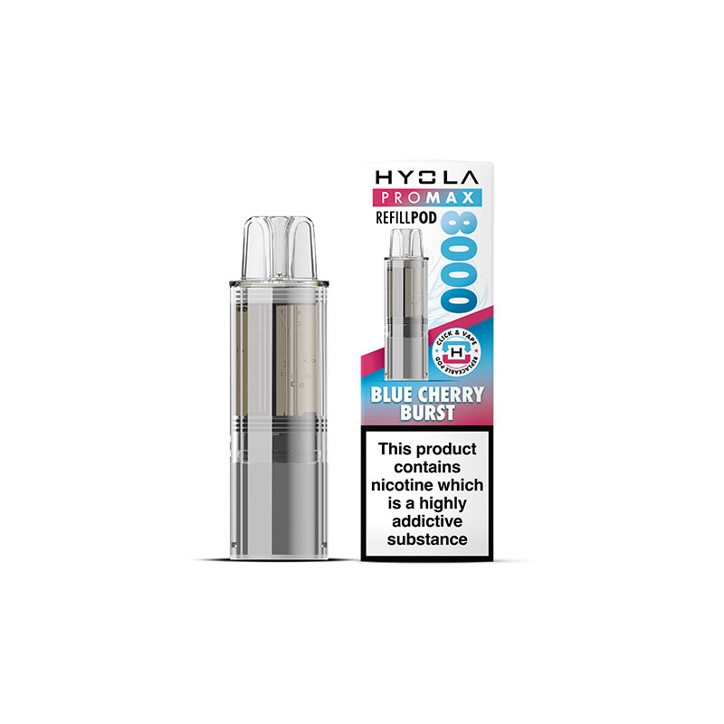 HYOLA PRO MAX 800 REFILL POD BLUE CHERRY BURST (5)
