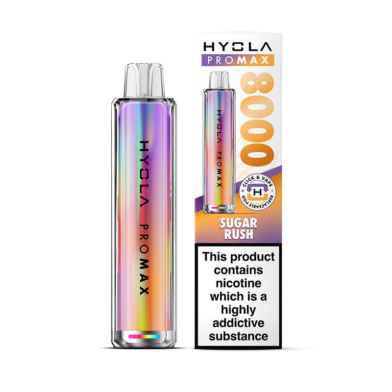 HYOLA PRO MAX 800 PREFILLED POD KIT SUGAR RUSH (5)