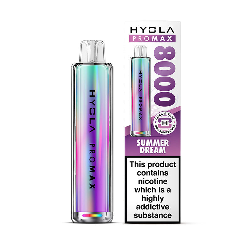 HYOLA PRO MAX 800 PREFILLED POD KIT SUMMER DREAM (5)