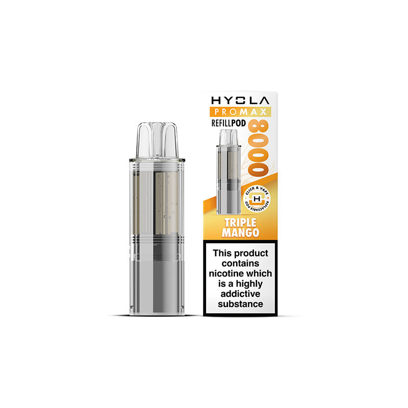 HYOLA PRO MAX 800 REFILL POD TRIPLE MANGO (5)