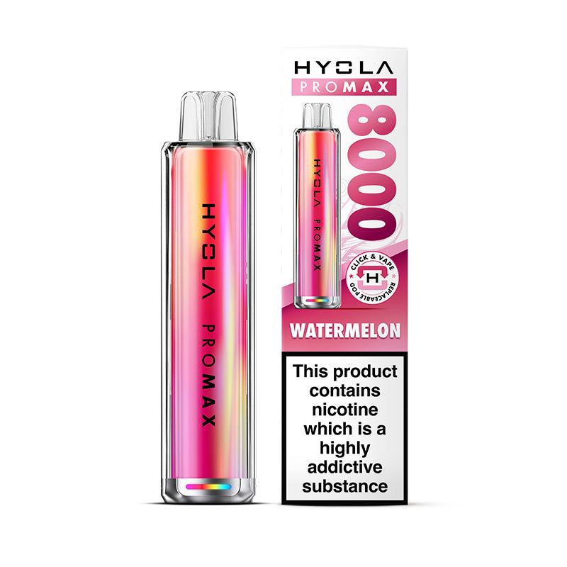 HYOLA PRO MAX 800 PREFILLED POD KIT WATERMELON (5)