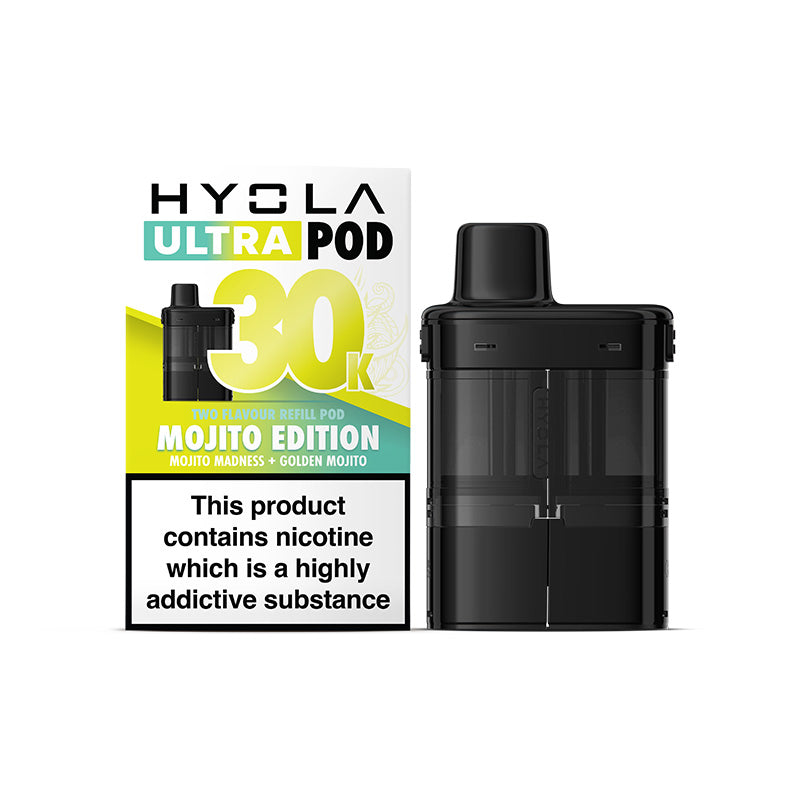 HYOLA ULTRA 30K REFILL POD MOJITO EDITION (5)