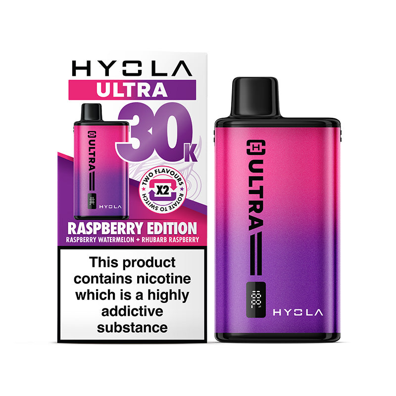 HYOLA ULTRA 30K POD KIT RASPBERRY EDITION (5)