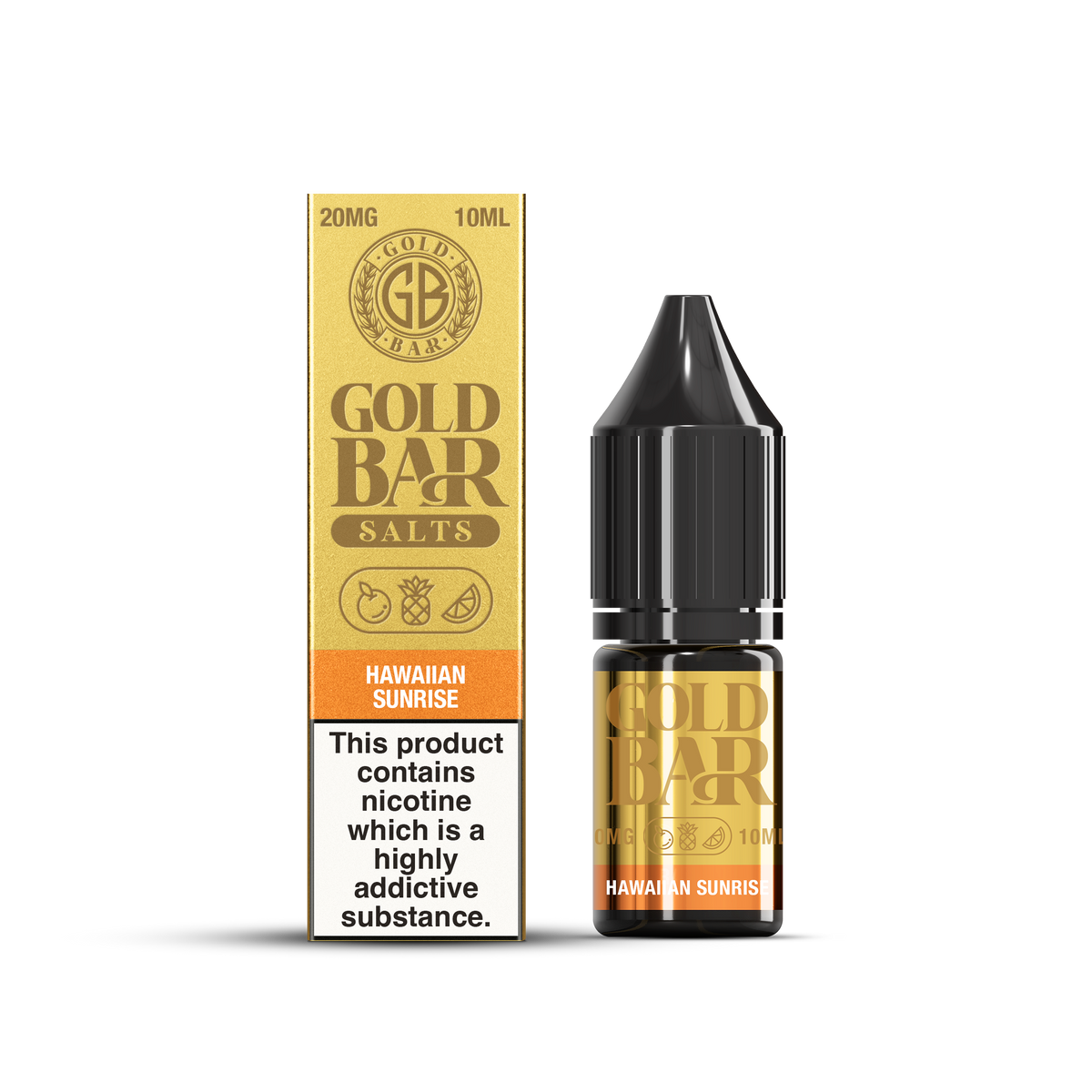 GOLD BAR SALTS 10ML HAWAIIAN SUNRISE (10)