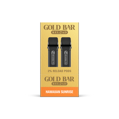 GOLD BAR RELOAD PODS 2PK HAWAIIAN SUNRISE (10)