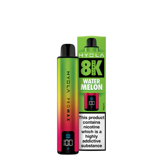 HYOLA PRO MAX 8000 PREFILLED POD KIT WATERMELON (5)