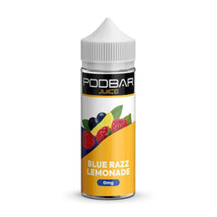 KINGSTON PODBAR JUICE 100ML SHORTFILL BLUE RAZZ LEMONADE