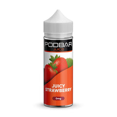 KINGSTON PODBAR JUICE 100ML SHORTFILL JUICY STRAWBERRY