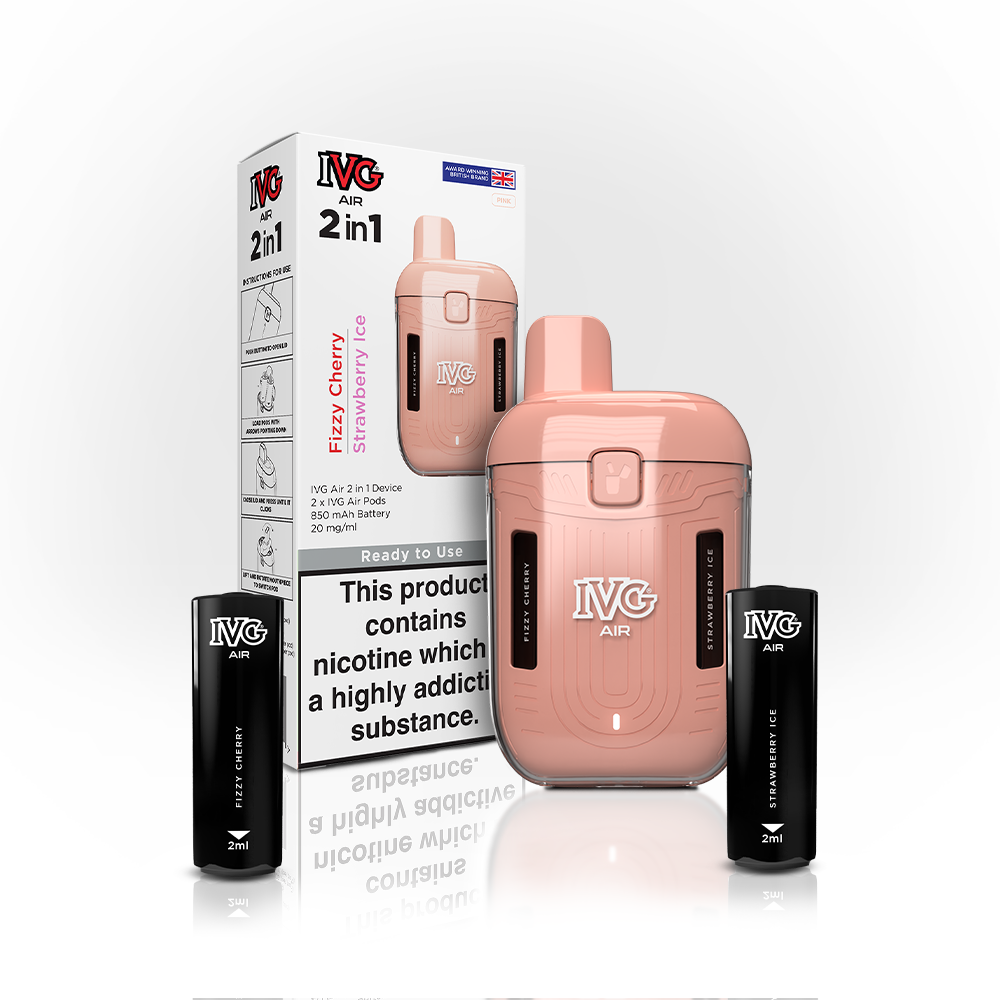 IVG AIR 2 in 1 PINK STARTER KIT (5)