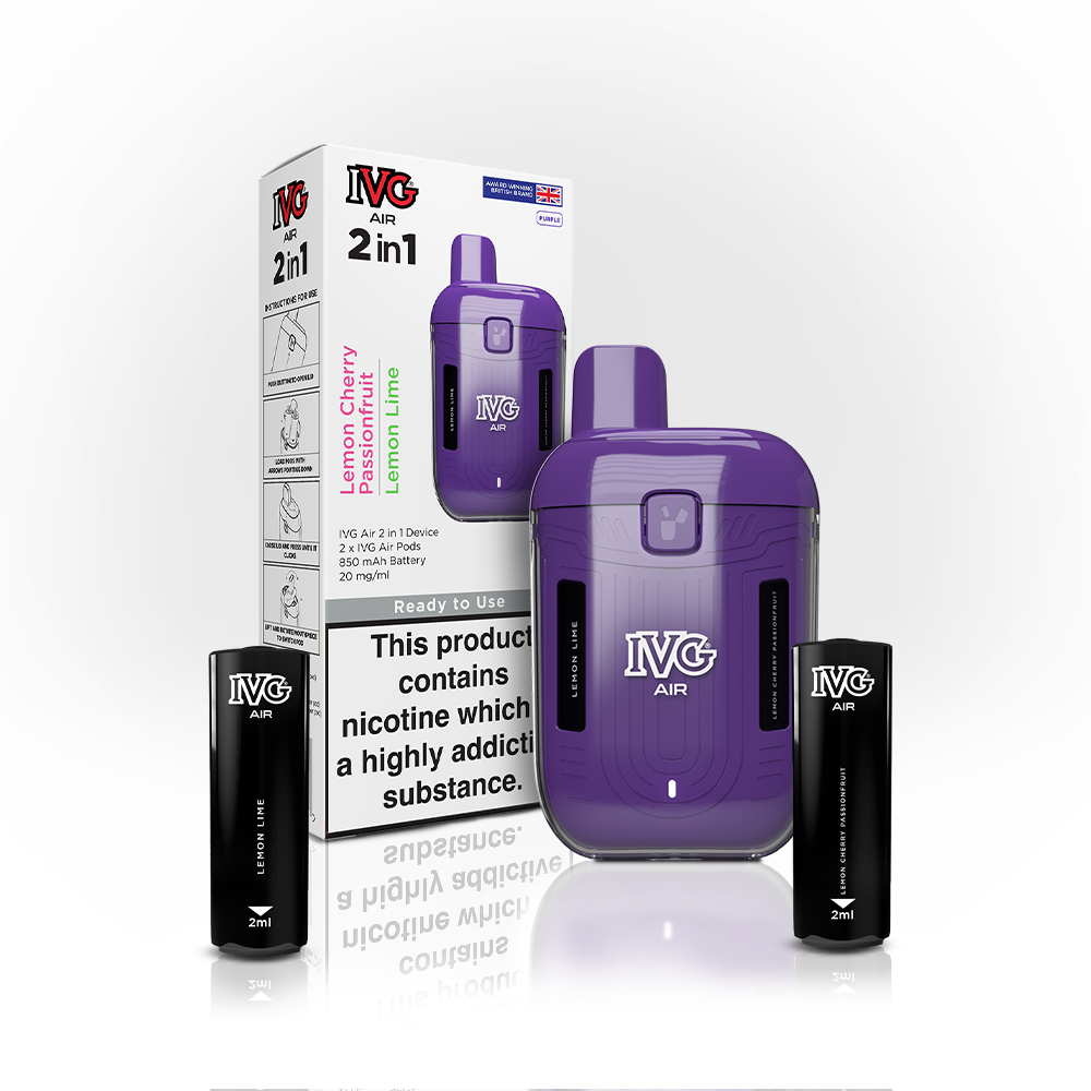 IVG AIR 2 in 1 PURPLE STARTER KIT (5)