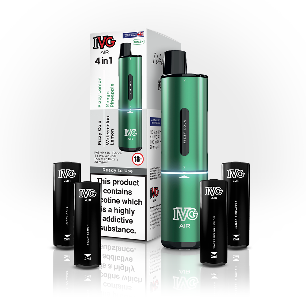 IVG AIR 4 in 1 GREEN STARTER KIT (5)