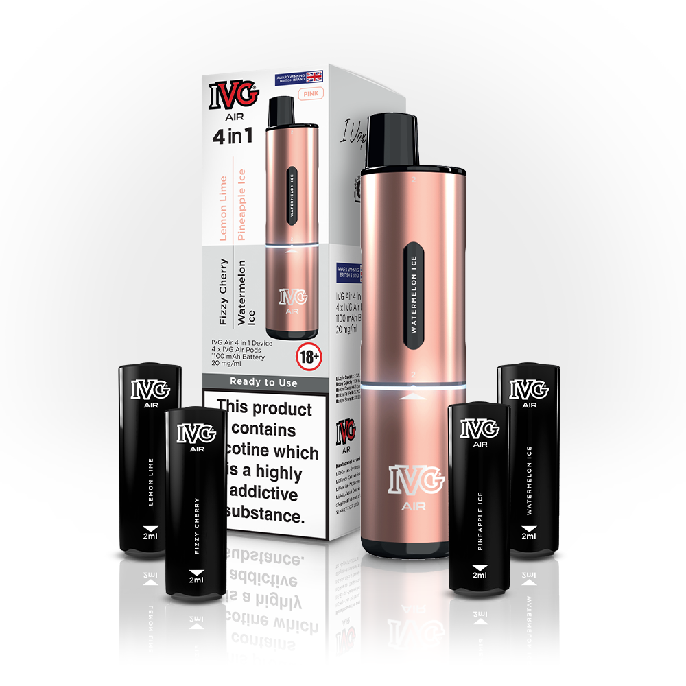 IVG AIR 4 in 1 PINK STARTER KIT (5)