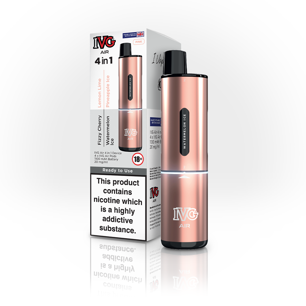 IVG AIR 4 in 1 PINK STARTER KIT (5)