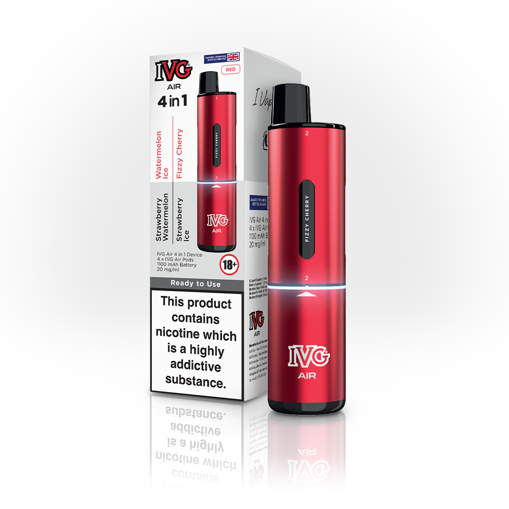 IVG AIR 4 in 1 RED STARTER KIT (5)