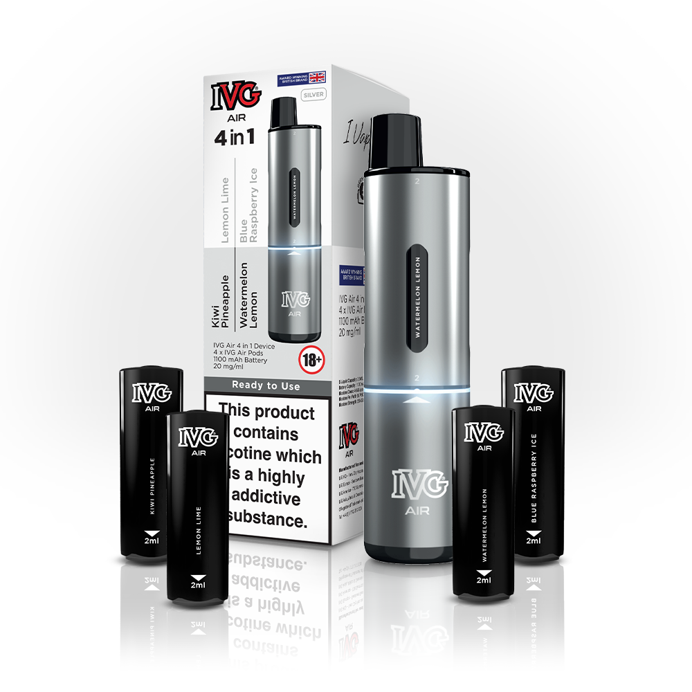 IVG AIR 4 in 1 SILVER STARTER KIT (5)