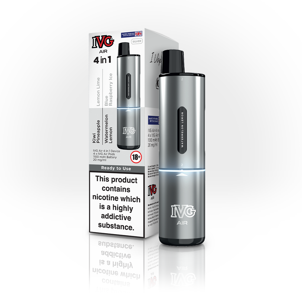 IVG AIR 4 in 1 SILVER STARTER KIT (5)