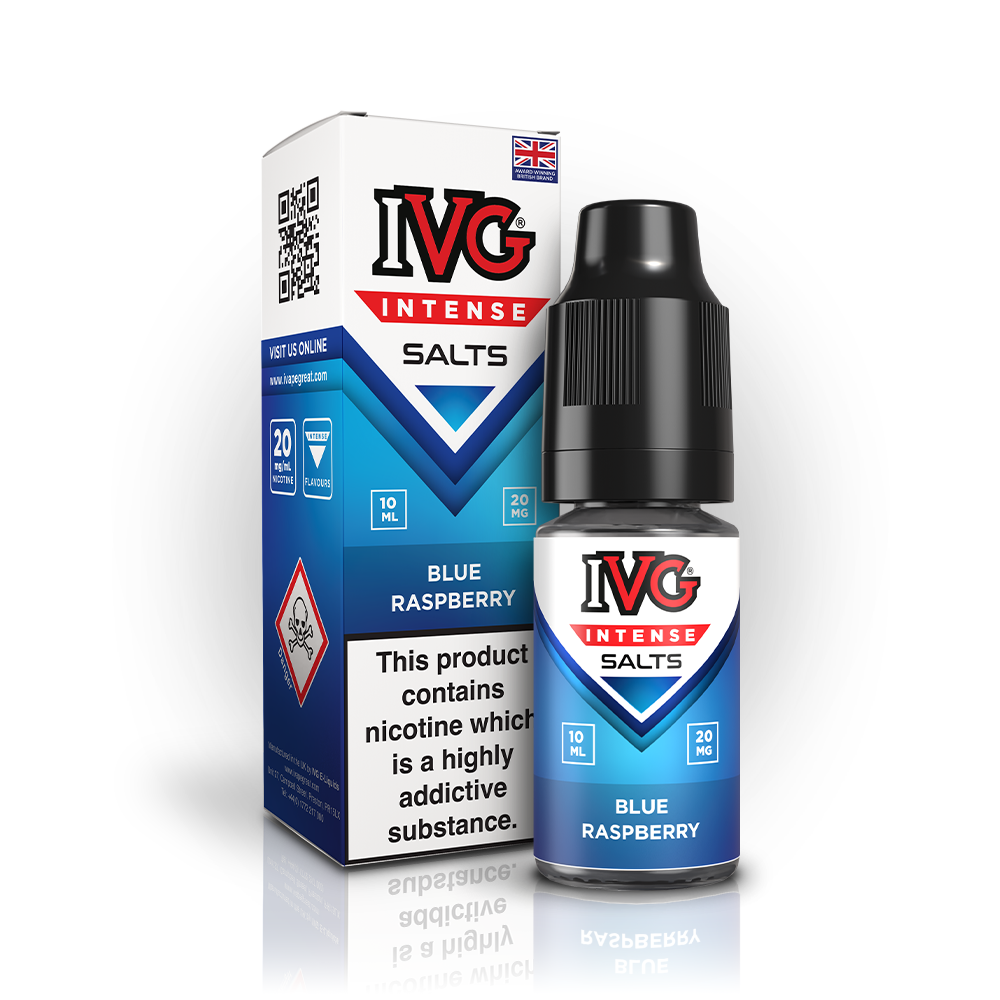 IVG INTENSE SALTS BLUE RASPBERRY (10)