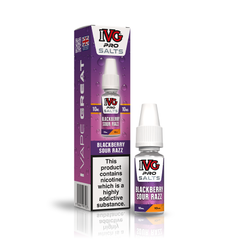 IVG PRO NIC SALT BLACKBERRY SOUR RAZZ (10)