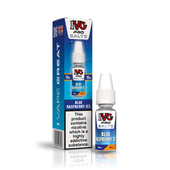 IVG PRO NIC SALT BLUE RASPBERRY ICE (10)