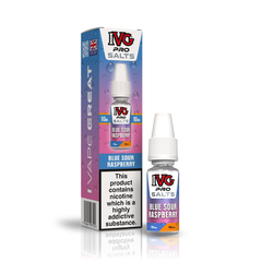 IVG PRO NIC SALT BLUE SOUR RASPBERRY (10)