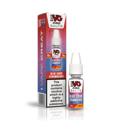 IVG PRO NIC SALT BLUE SOUR STRAWBERRY (10)