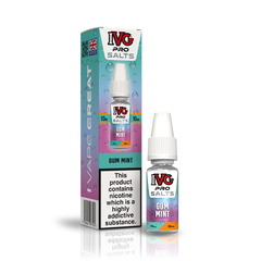 IVG PRO NIC SALT GUM MINT (10)